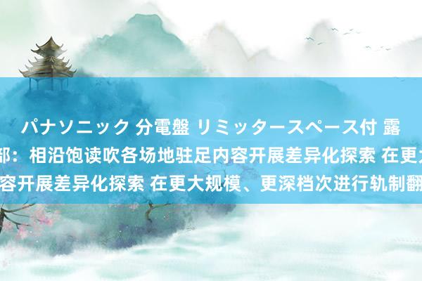 パナソニック 分電盤 リミッタースペース付 露出・半埋込両用形 商务部：相沿饱读吹各场地驻足内容开展差异化探索 在更大规模、更深档次进行轨制翻新